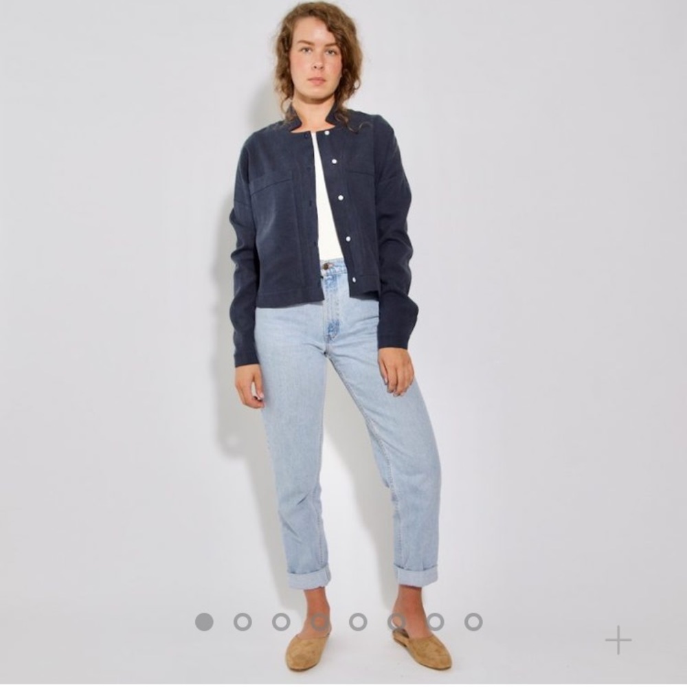 Linen Blazer Jacket